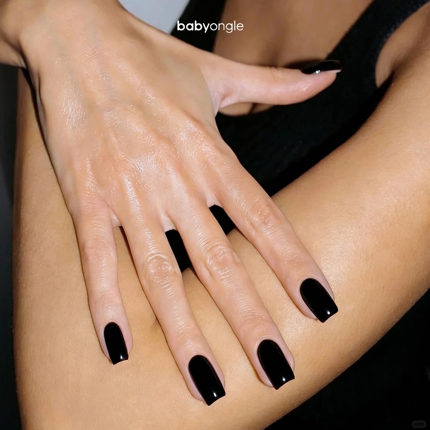 Babyongle Quick Dry Nail Polish for Nail Art - Black#136 - 14ML / 0.47FL.OZ