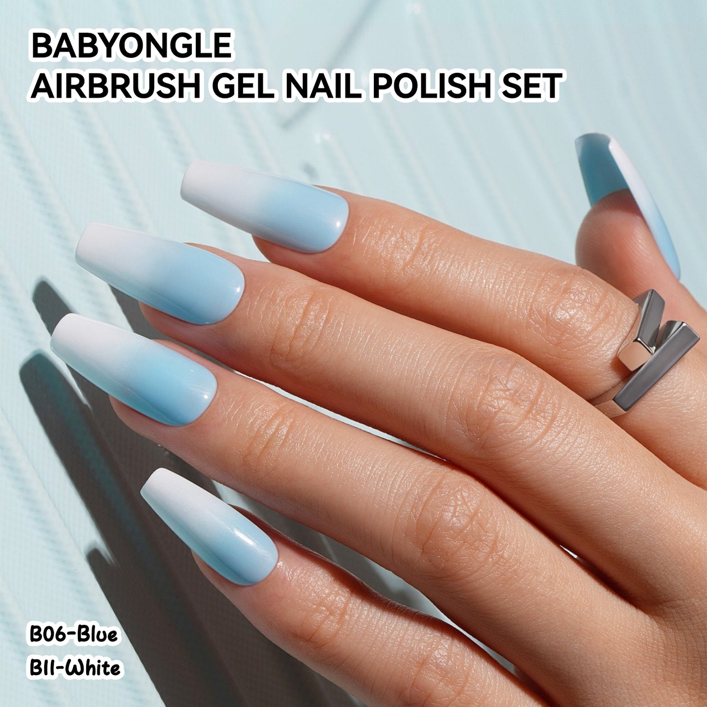 Babyongle Airbrush Gel Nail Polish Set - 1st Edition