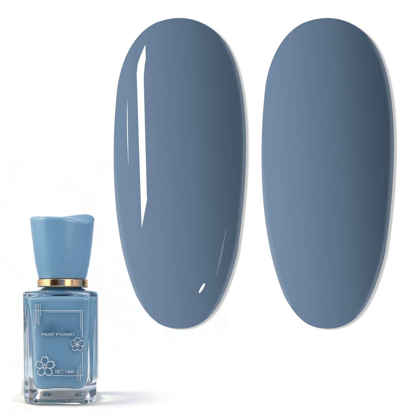 Babyongle Quick Dry Nail Polish for Nail Art - Light Blue#101 - 14ML / 0.47FL.OZ