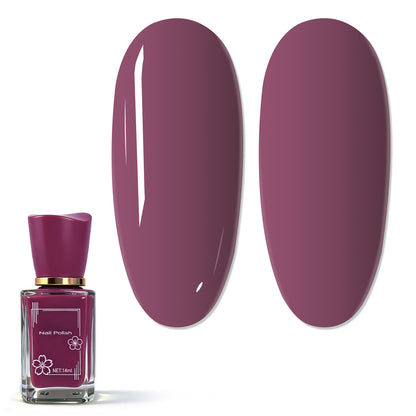 Babyongle Quick Dry Nail Polish for Nail Art - Purple Pink#121 - 14ML / 0.47FL.OZ