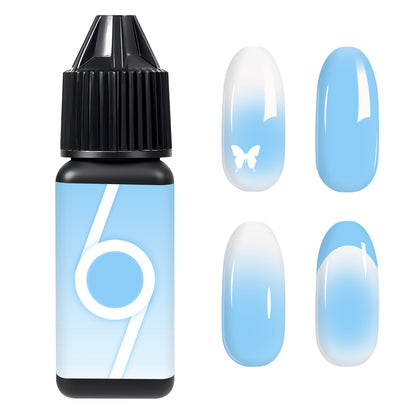 Babyongle Airbrush Gel Nail Polish - Sky Blue(B-06) - 15ML / 0.5 FL.OZ