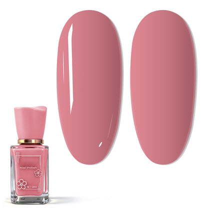 Babyongle Quick Dry Nail Polish for Nail Art - Tinted Pink#106 - 14ML / 0.47FL.OZ