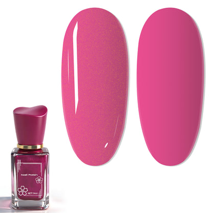 Babyongle Quick Dry Nail Polish for Nail Art - Shimmer Pink#127 - 14ML / 0.47FL.OZ