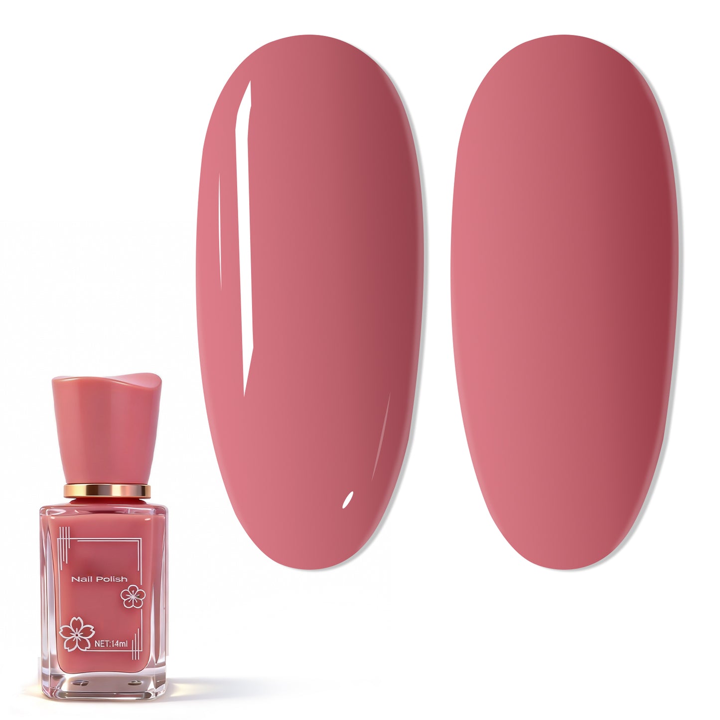 Babyongle Quick Dry Nail Polish for Nail Art - Pink#107 - 14ML / 0.47FL.OZ