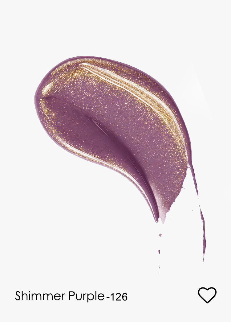 Babyongle Quick Dry Nail Polish for Nail Art - Shimmer Purple#126 - 14ML / 0.47FL.OZ