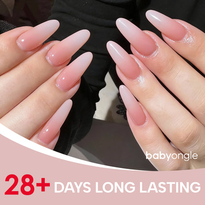 Babyongle Airbrush Gel Nail Polish - Nude Pink(B-16) - 15ML / 0.5 FL.OZ