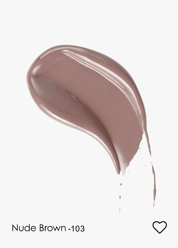 Babyongle Quick Dry Nail Polish for Nail Art - Nude Brown#103 - 14ML / 0.47FL.OZ