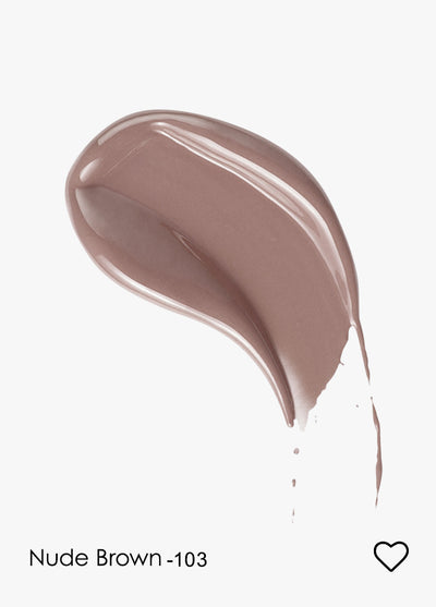 Babyongle Quick Dry Nail Polish for Nail Art - Nude Brown#103 - 14ML / 0.47FL.OZ