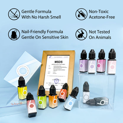 Babyongle Airbrush Gel Nail Polish Set - 1st Edition