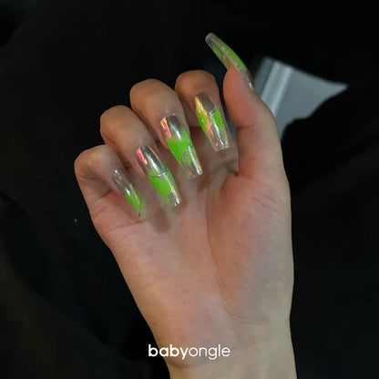 Babyongle Airbrush Gel Nail Polish - Meadow Green(B-07) - 15ML / 0.5 FL.OZ