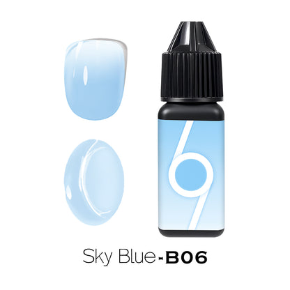 Babyongle Airbrush Gel Nail Polish - Sky Blue(B-06) - 15ML / 0.5 FL.OZ