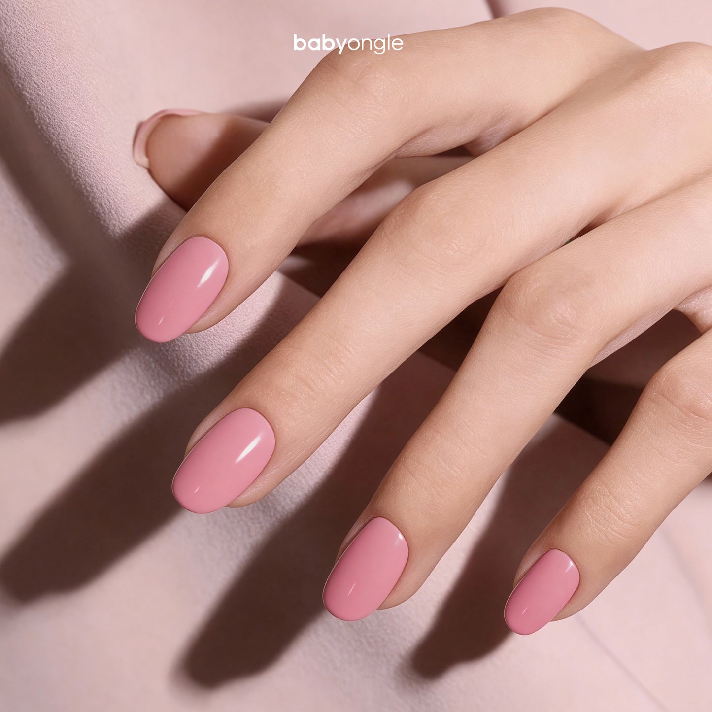 Babyongle Quick Dry Nail Polish for Nail Art - Tinted Pink#106 - 14ML / 0.47FL.OZ