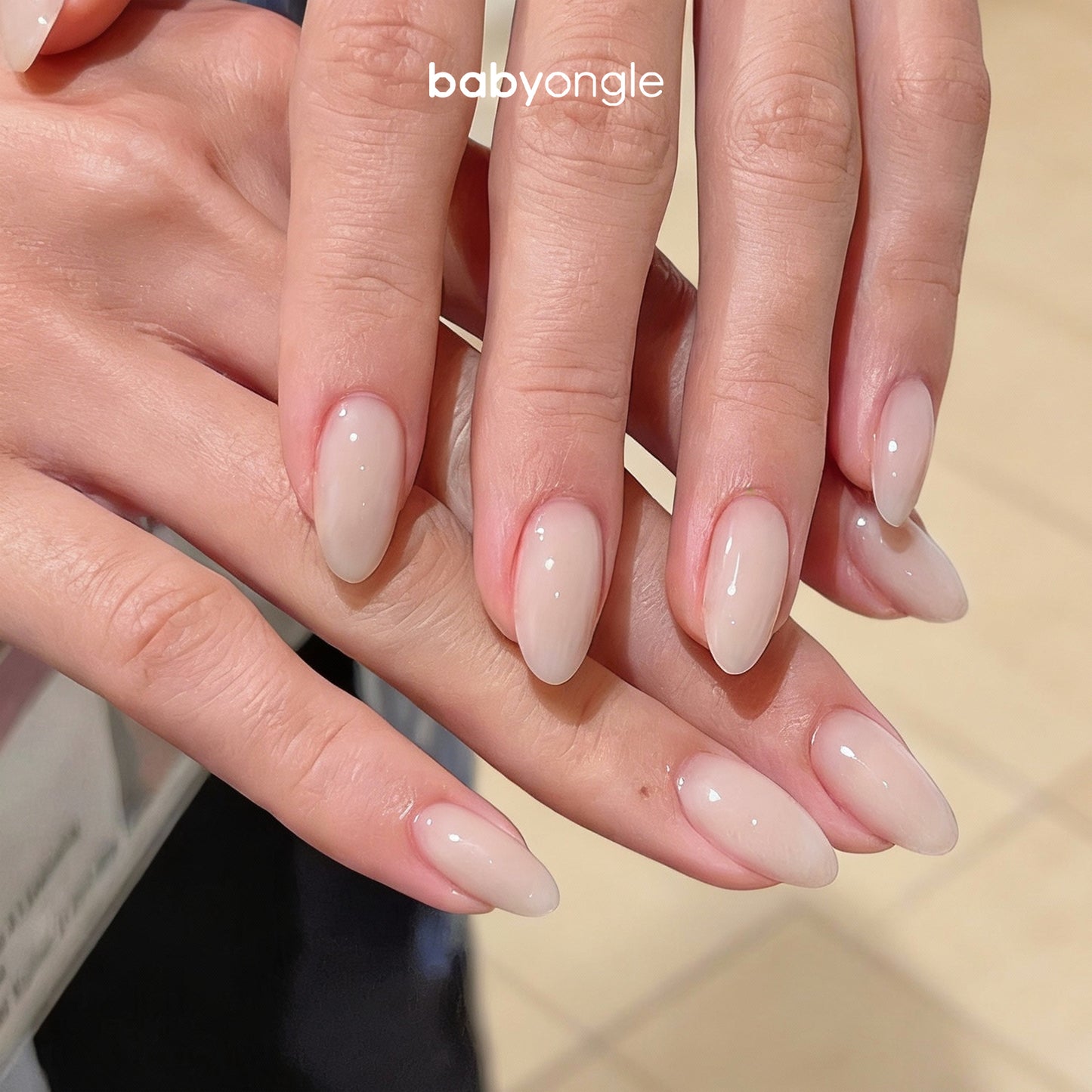 Babyongle Airbrush Gel Nail Polish - Pearl White(B-14) - 15ML / 0.5 FL.OZ