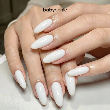 Babyongle Airbrush Gel Nail Polish - White(B-11) - 30ML / 1FL.OZ