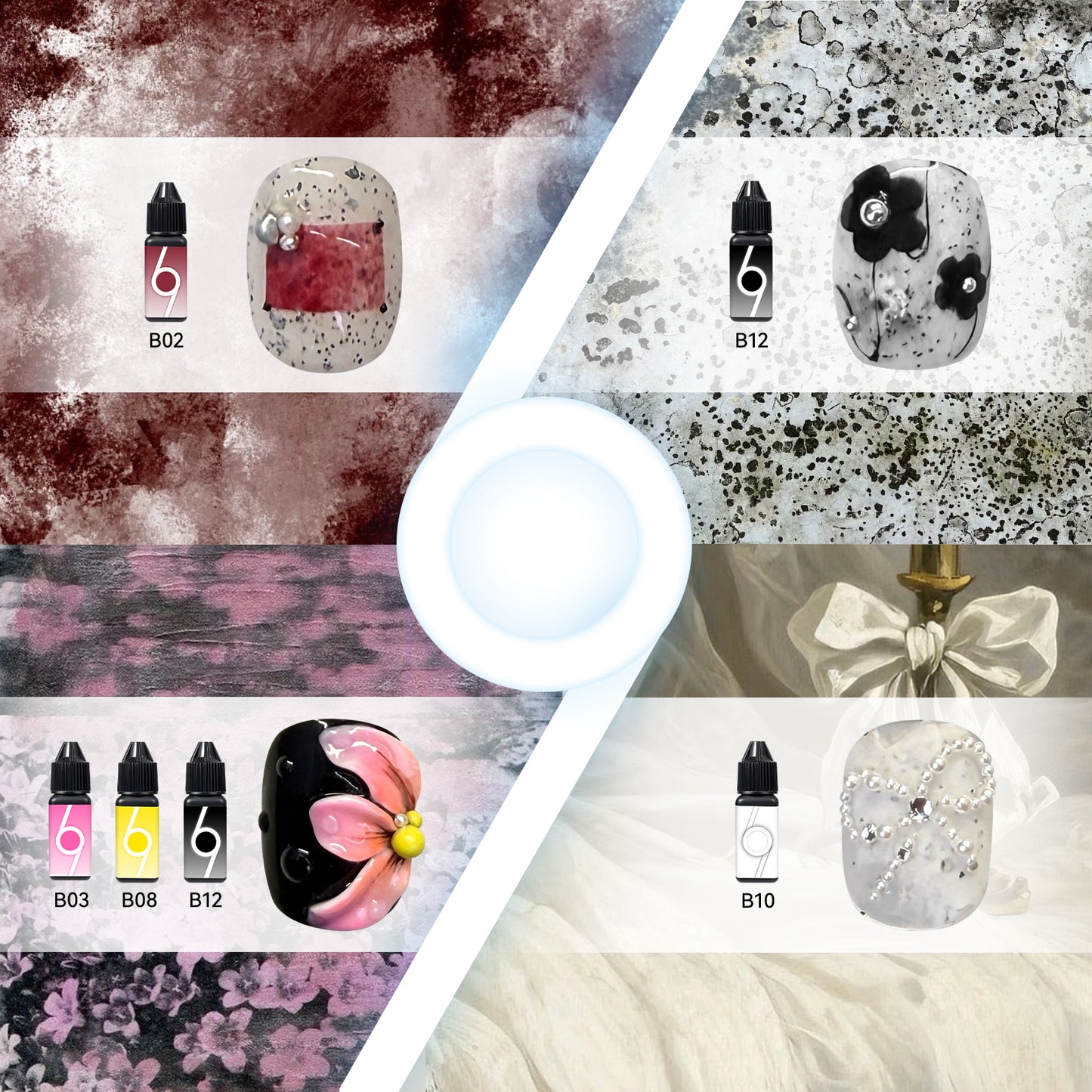 Babyongle Airbrush Gel Nail Polish Set - 1st Edition