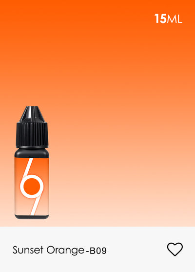 Babyongle Airbrush Gel Nail Polish - Sunset Orange(B-09) - 15ML / 0.5 FL.OZ